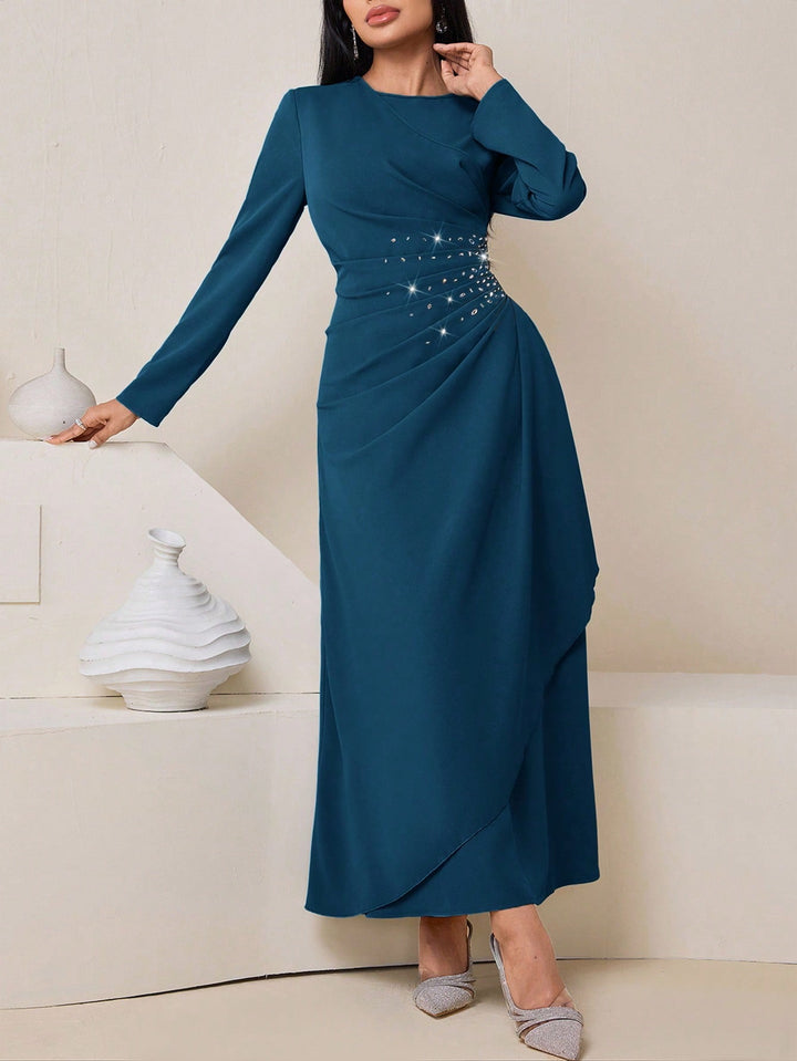 Rochie maxi SHEIN, albastru
