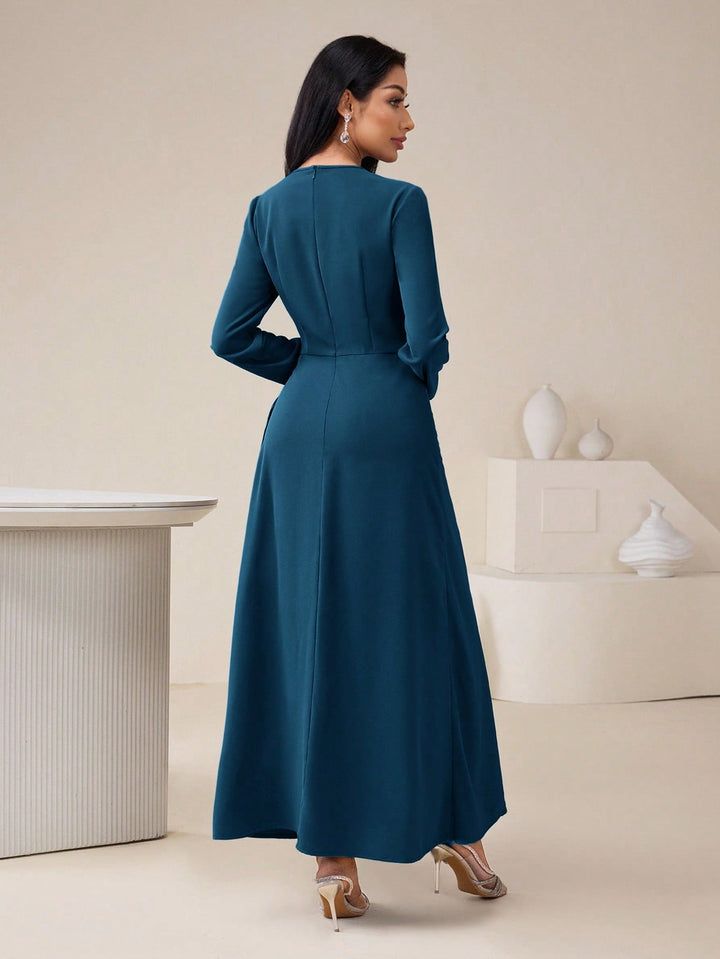 Rochie maxi SHEIN, albastru