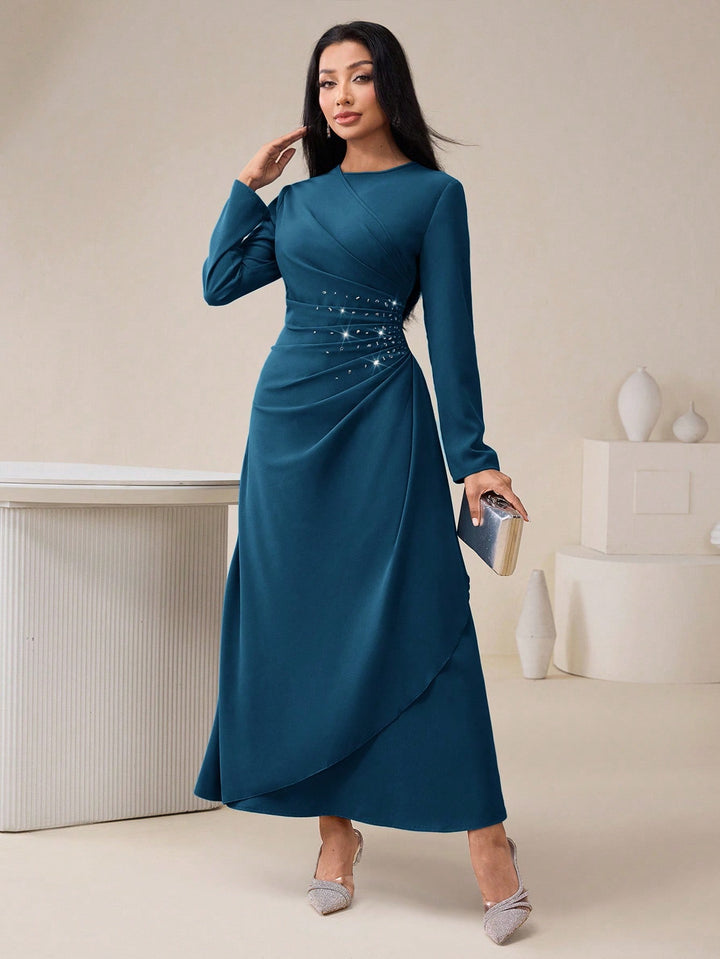Rochie maxi SHEIN, albastru
