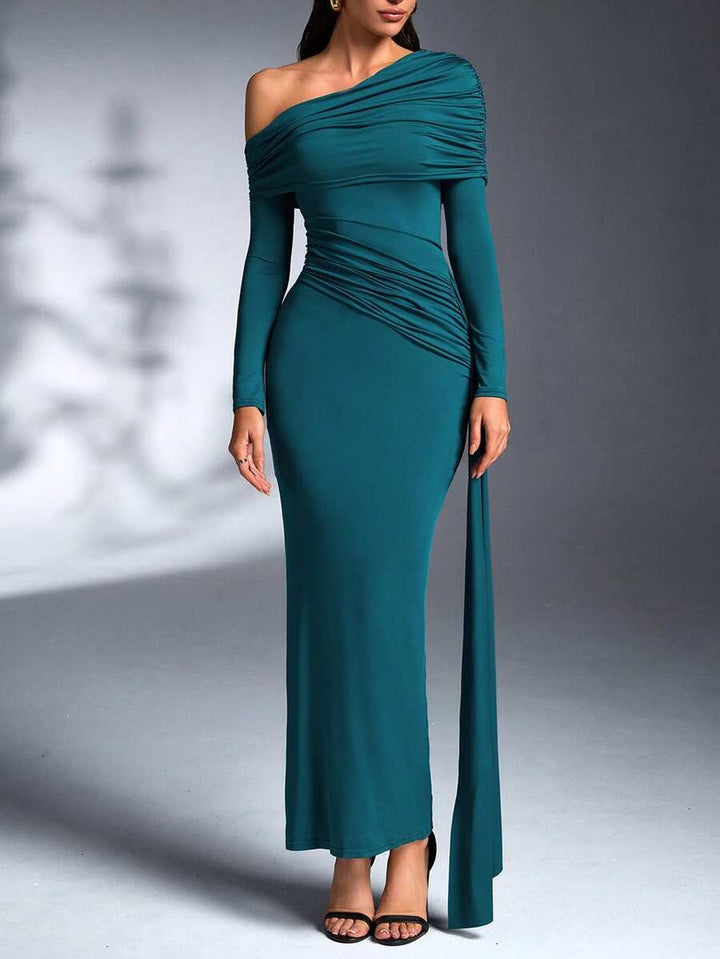 Rochie maxi SHEIN, verde