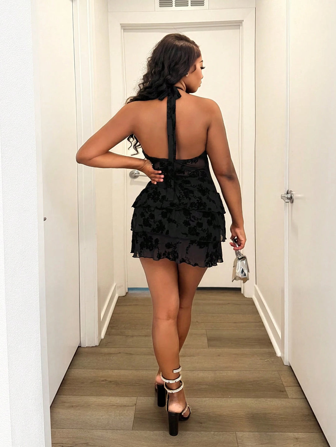 Rochie mini SHEIN, negru