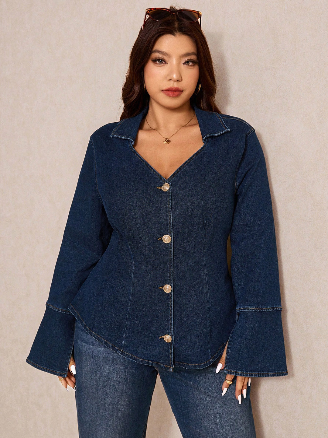 Top SHEIN, albastru