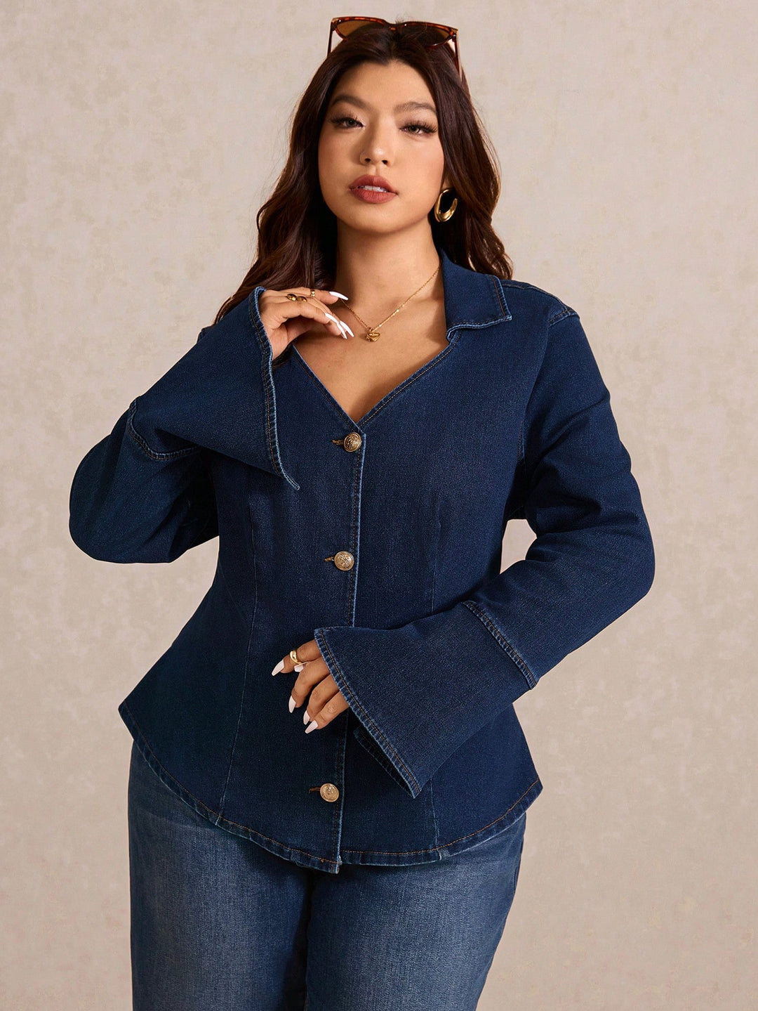 Top SHEIN, albastru