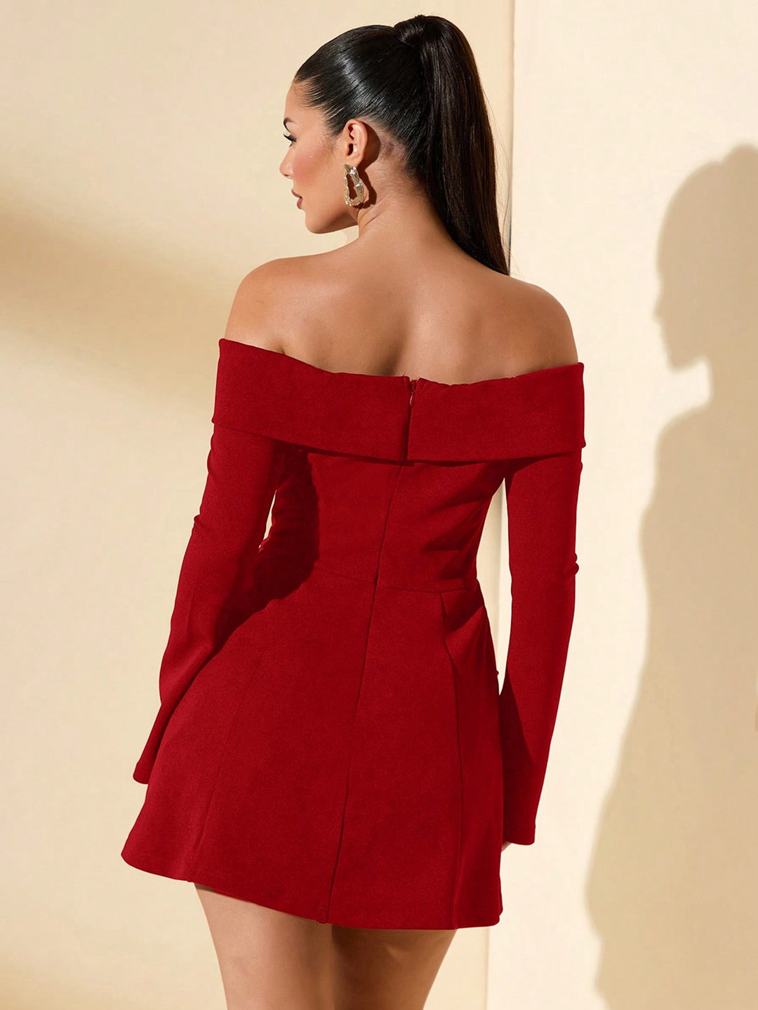 Rochie mini SHEIN, roșu