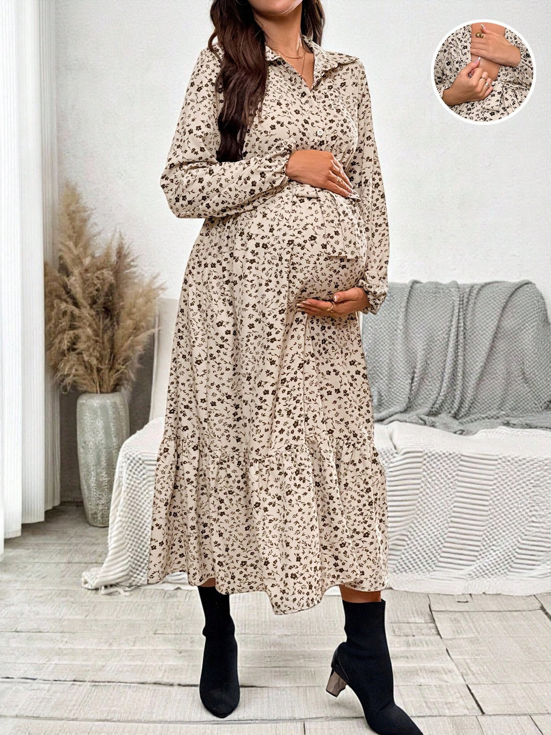 SHEIN ruha, khaki