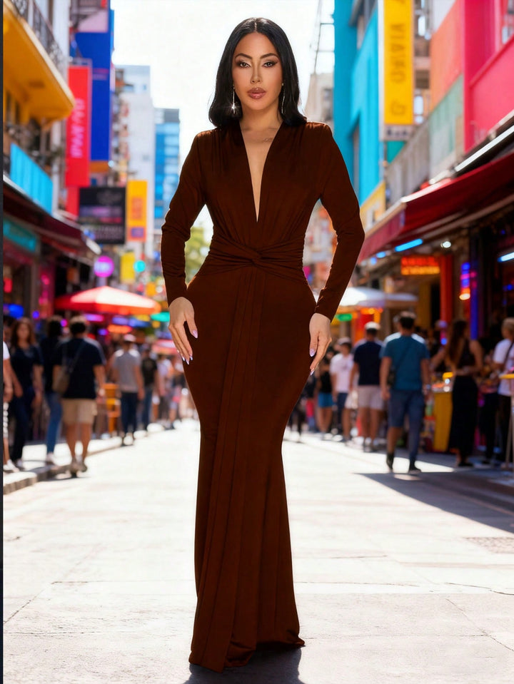 Rochie SHEIN, maro
