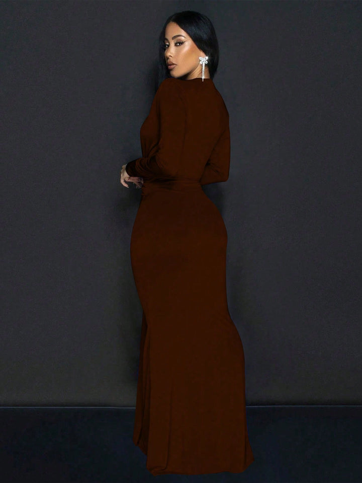 Rochie SHEIN, maro