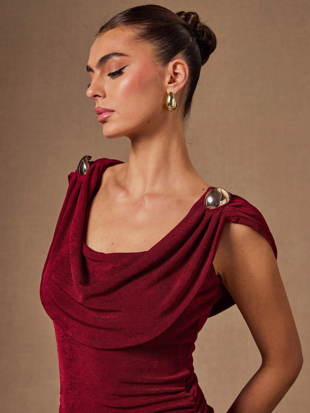 Rochie mini SHEIN, vișiniu