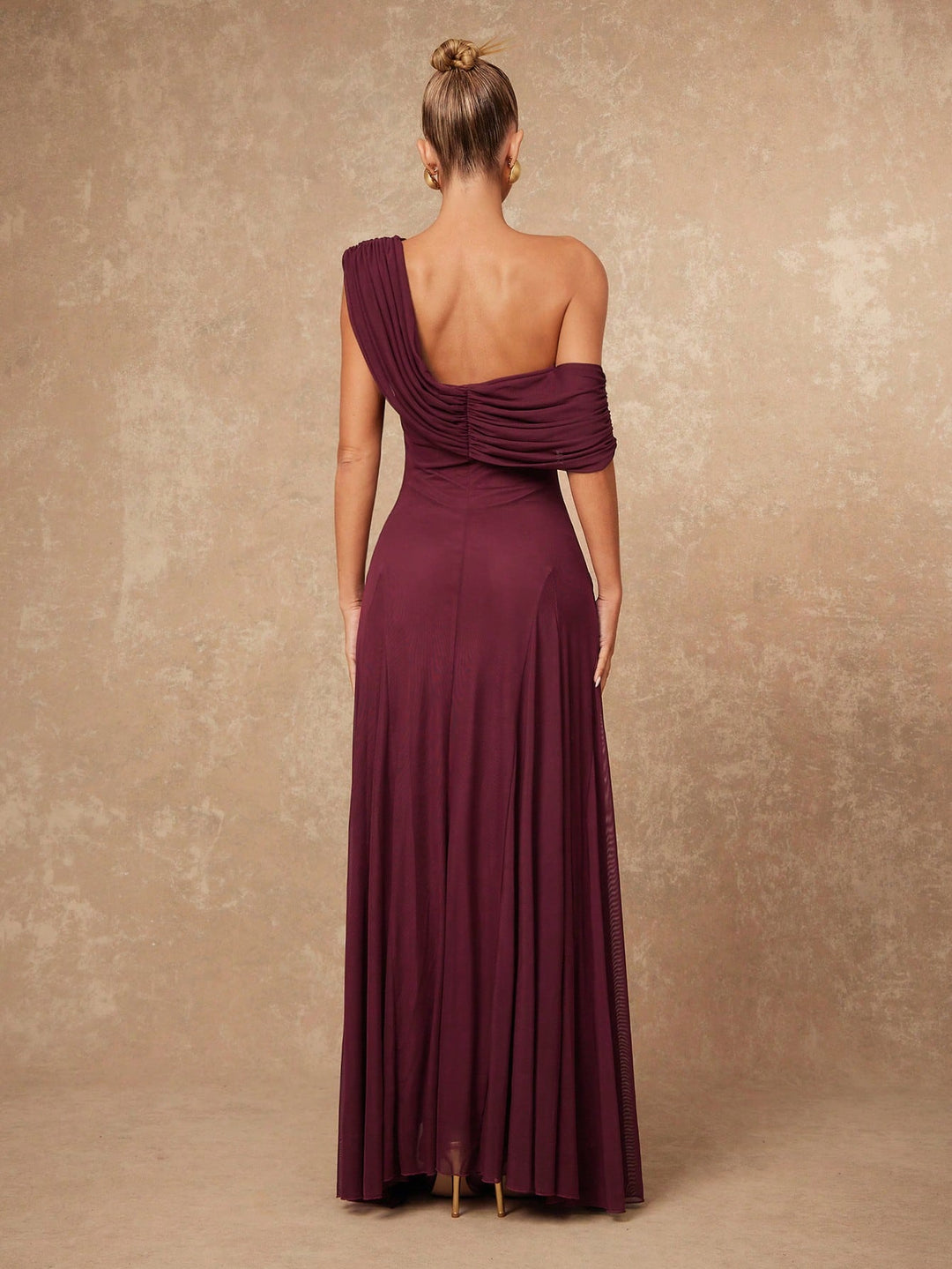 Rochie maxi SHEIN, vișiniu