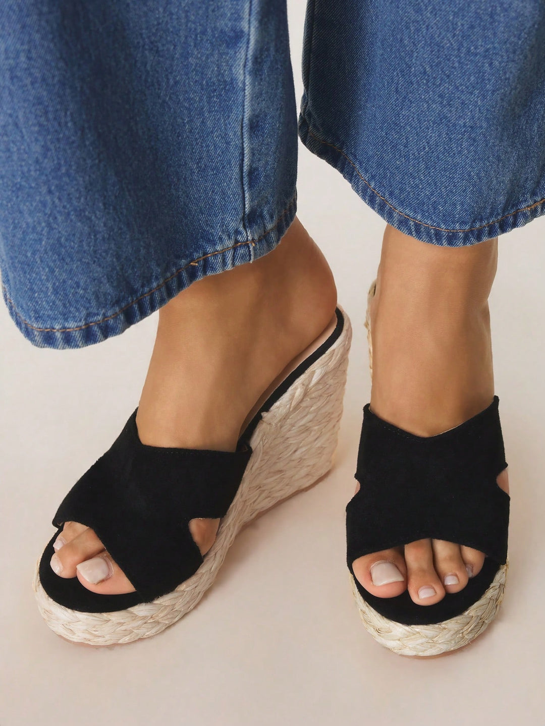 Sandale SHEIN, negru