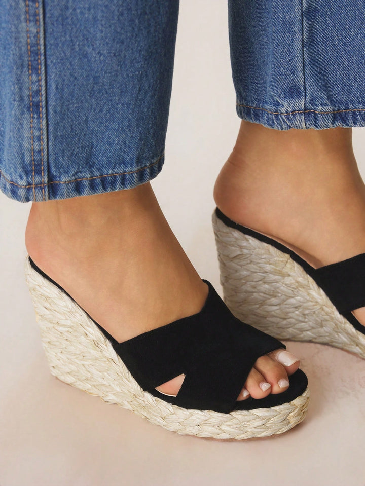 Sandale SHEIN, negru