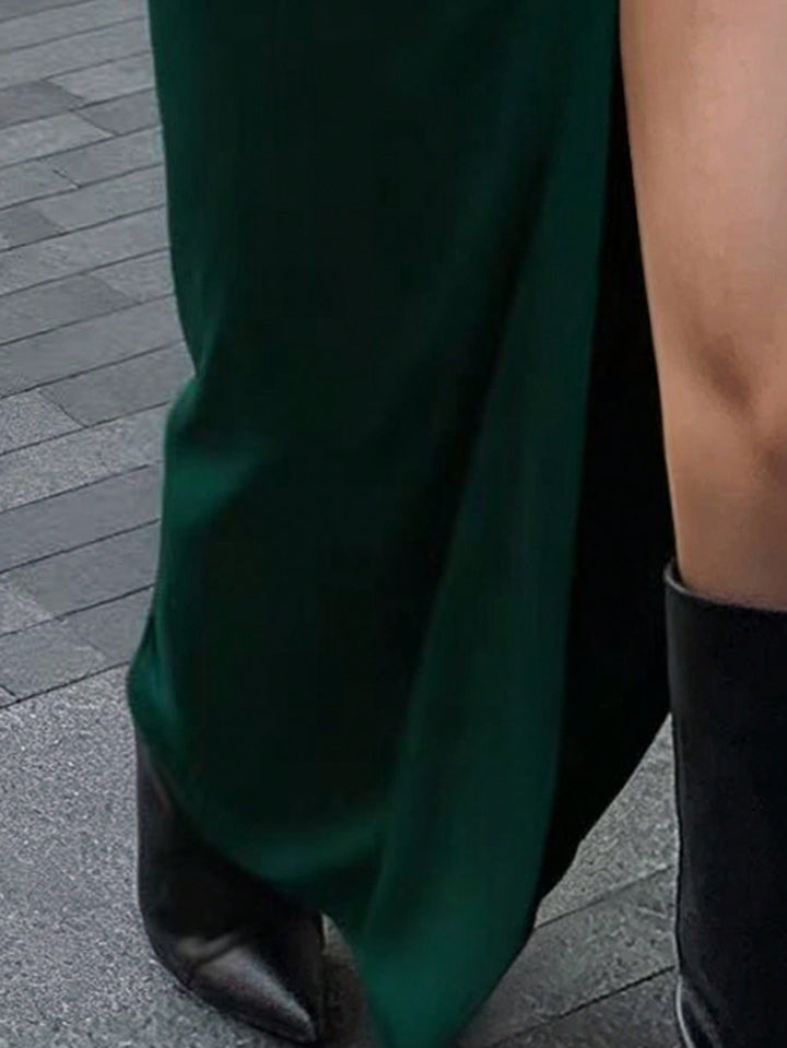 Rochie maxi SHEIN, verde
