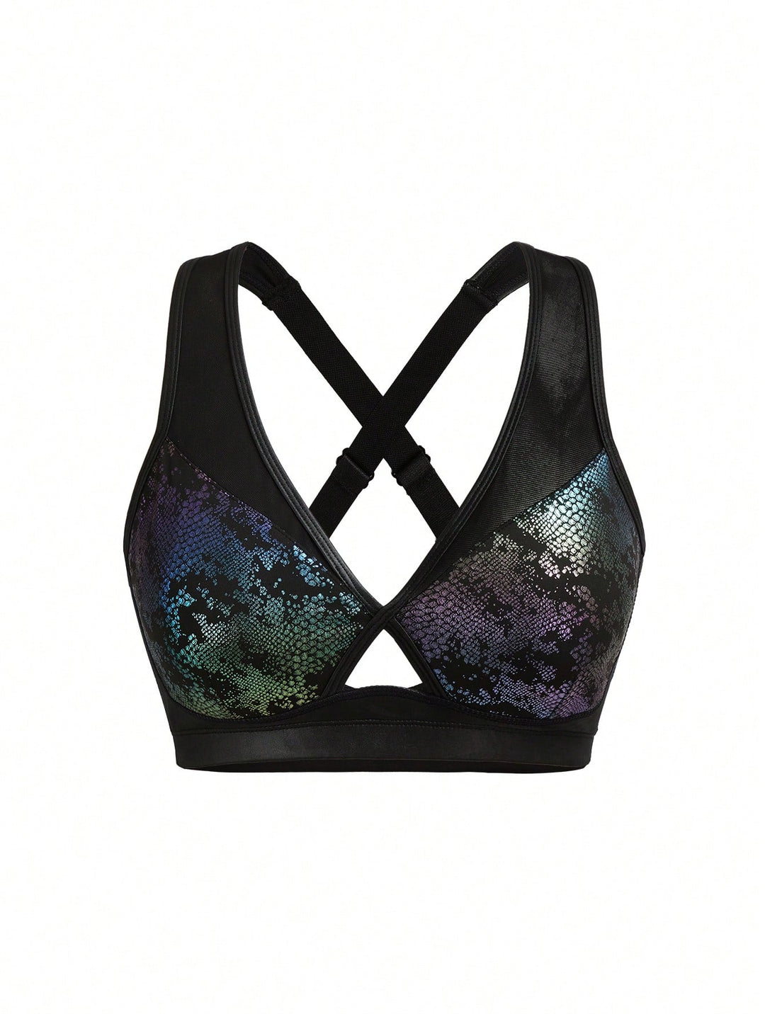 Bustieră sport SHEIN, negru