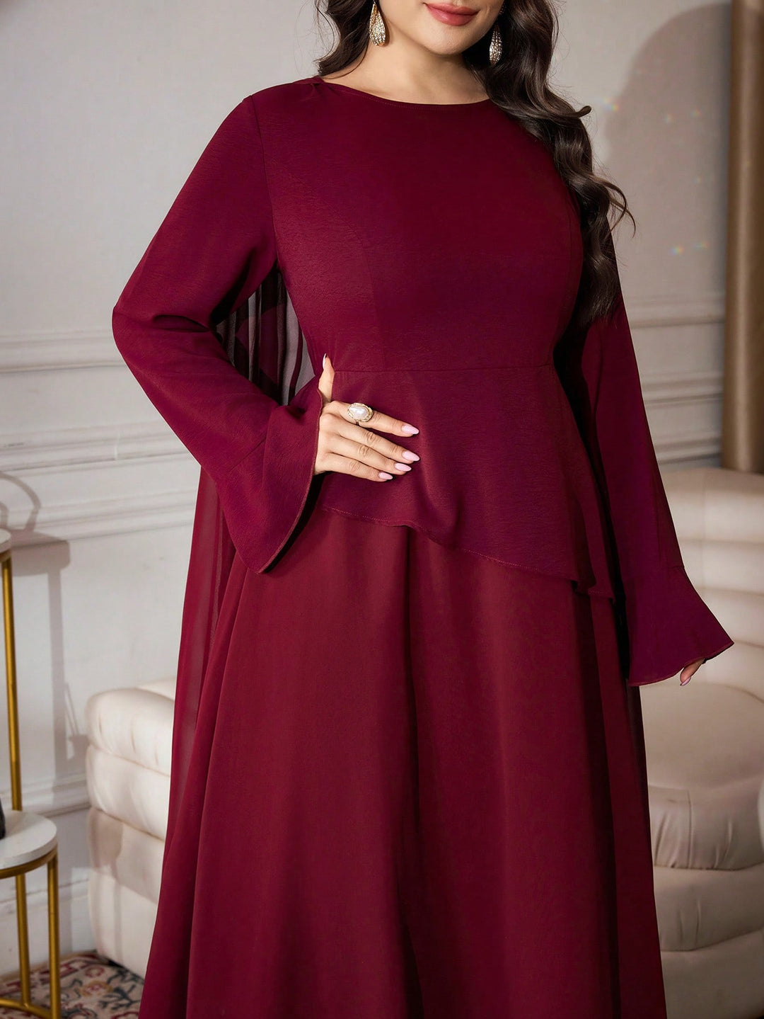 Rochie SHEIN, vișiniu