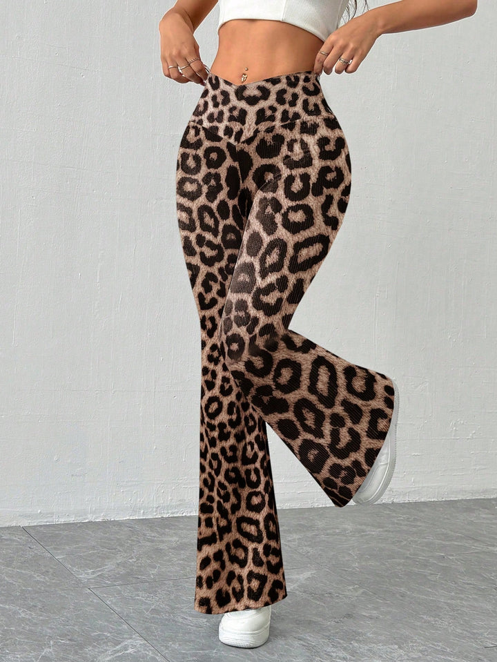 Pantaloni SHEIN, maro