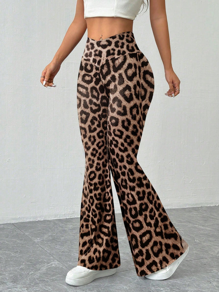 Pantaloni SHEIN, maro