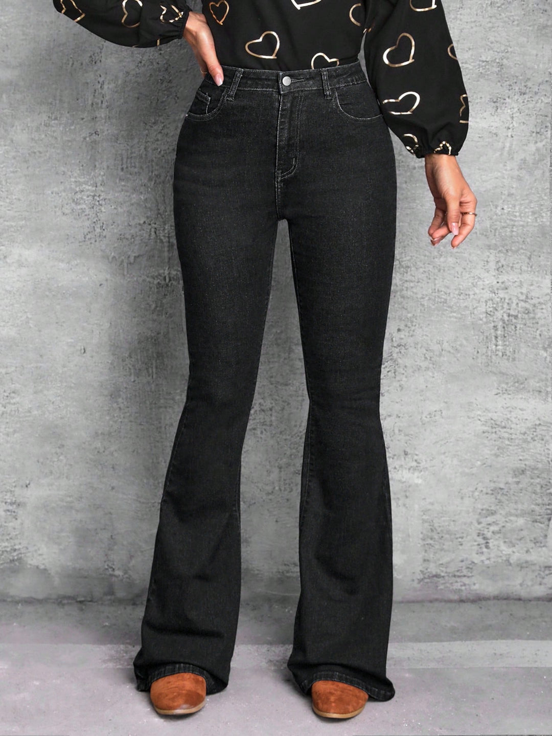Jeans SHEIN, negru