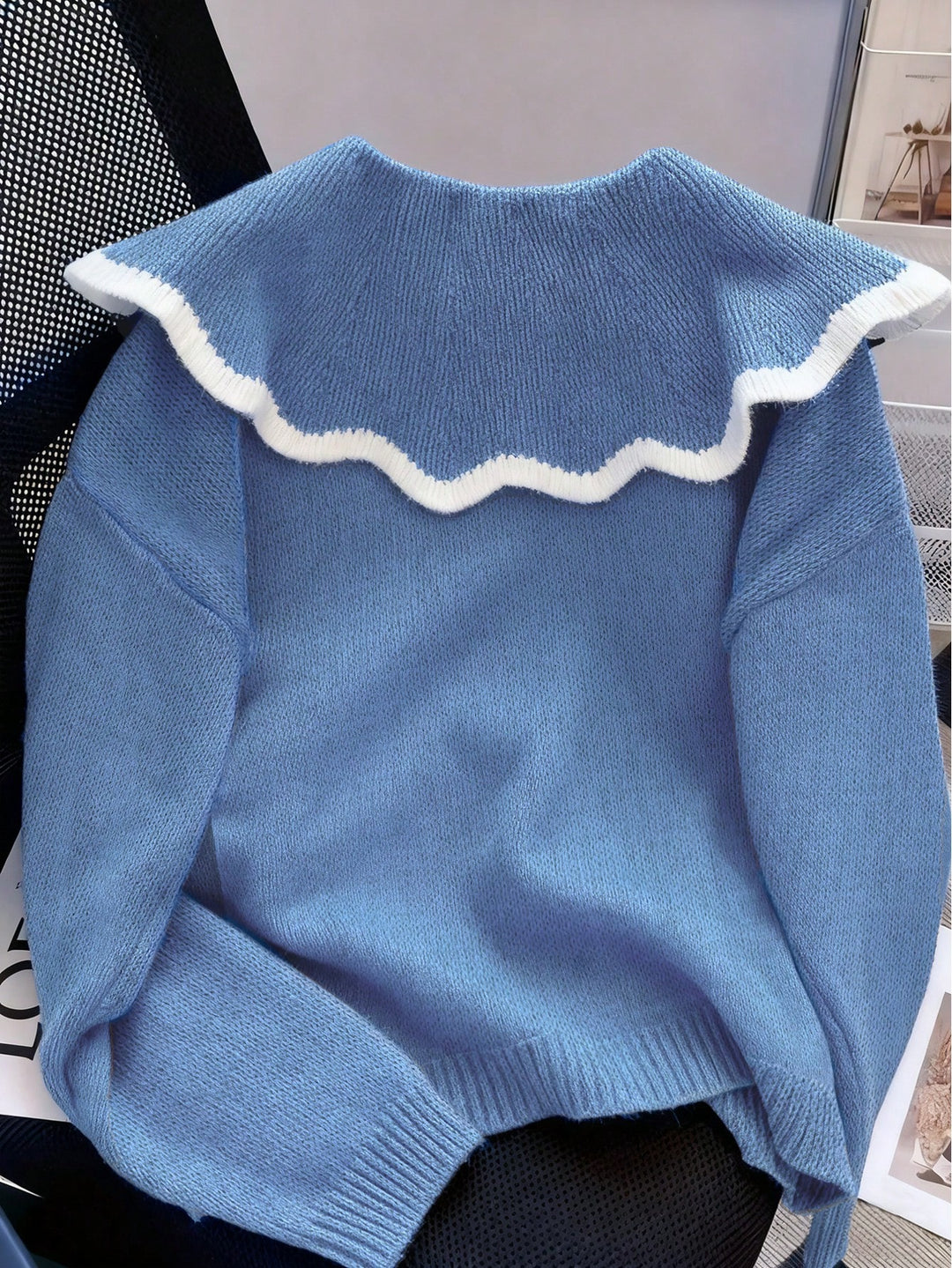 Cardigan SHEIN, albastru