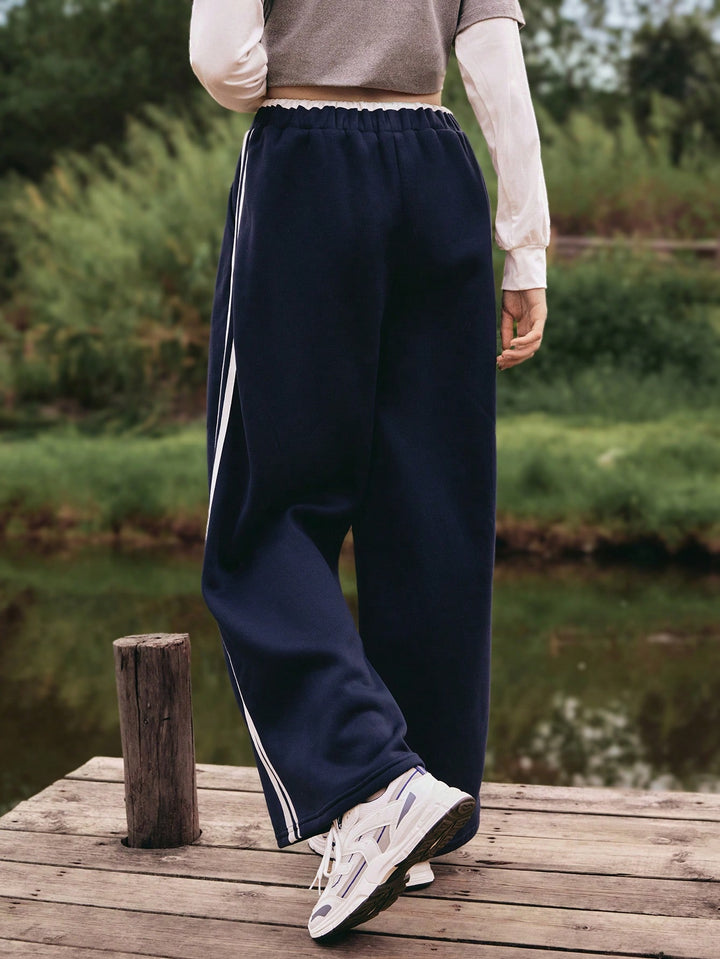 Pantaloni SHEIN, albastru