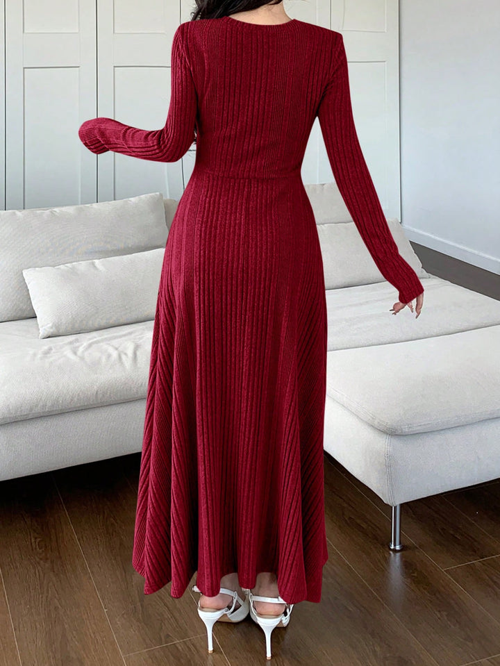 Rochie maxi SHEIN, vișiniu
