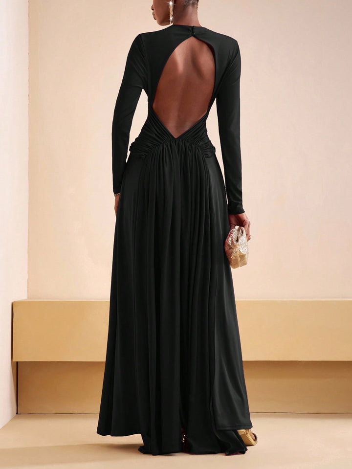 Rochie maxi SHEIN, negru