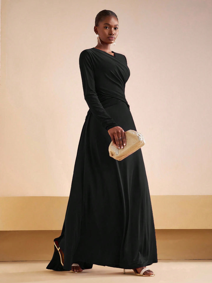 Rochie maxi SHEIN, negru