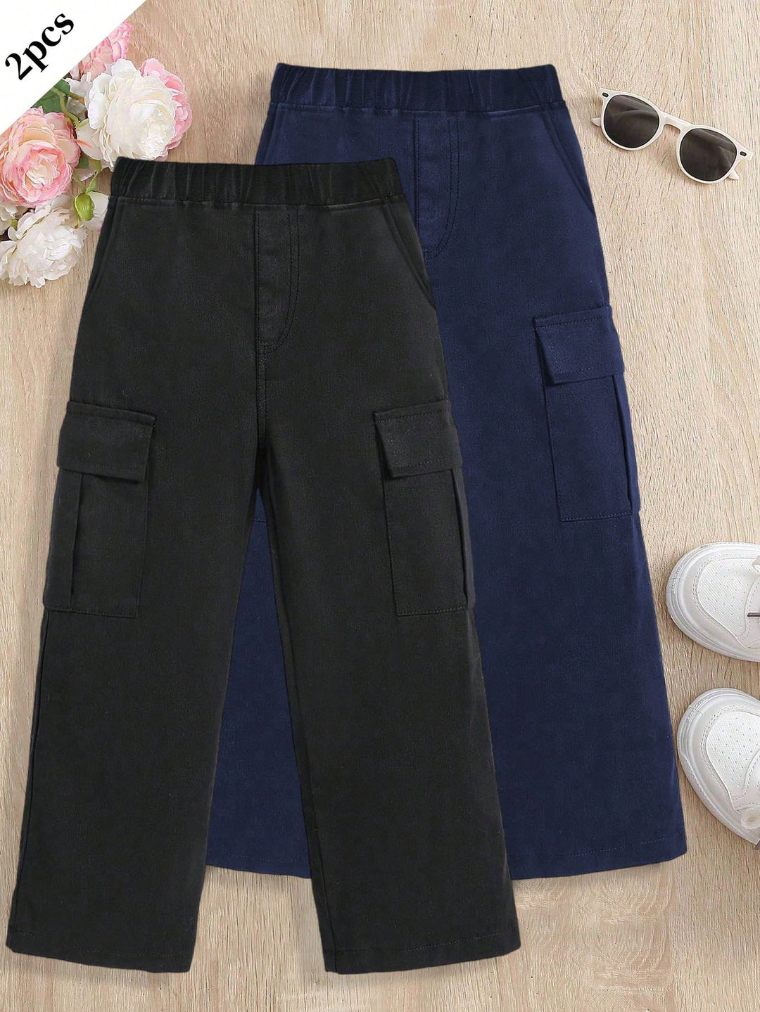 Set pantaloni SHEIN, negru