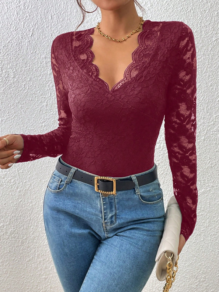 Body SHEIN, vișiniu