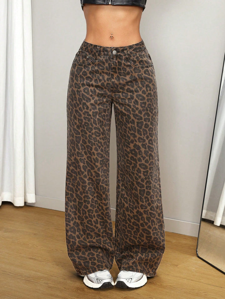 Jeans SHEIN, maro