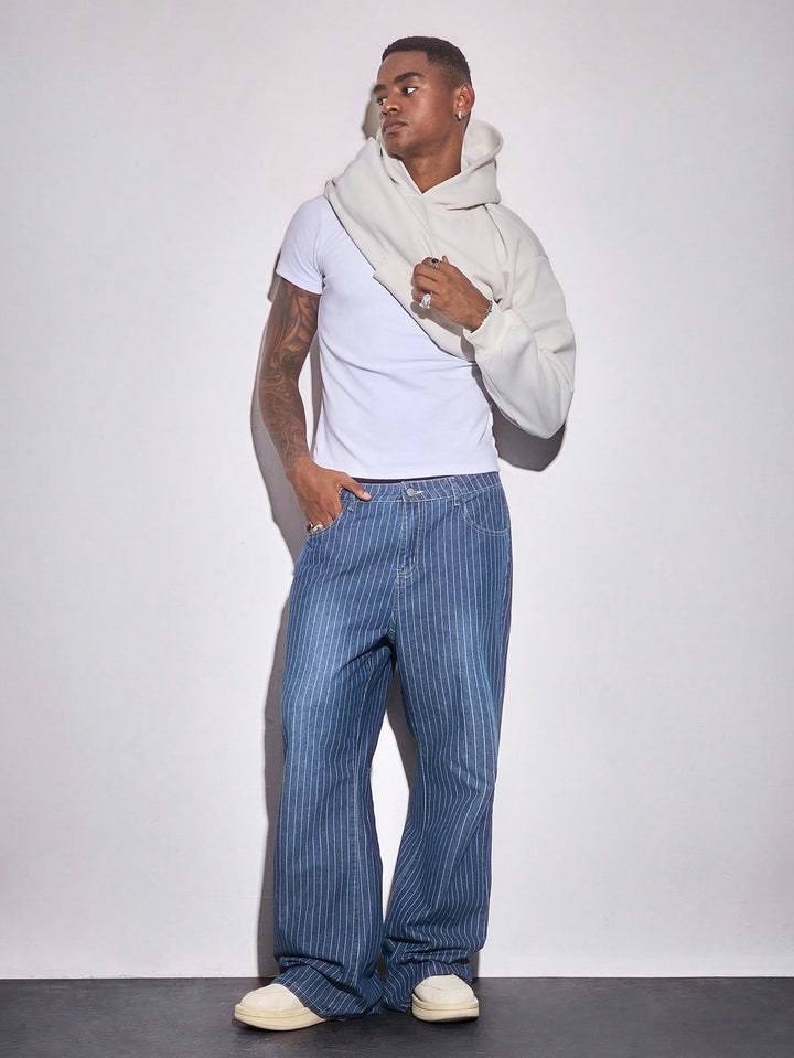 Jeans SHEIN, albastru