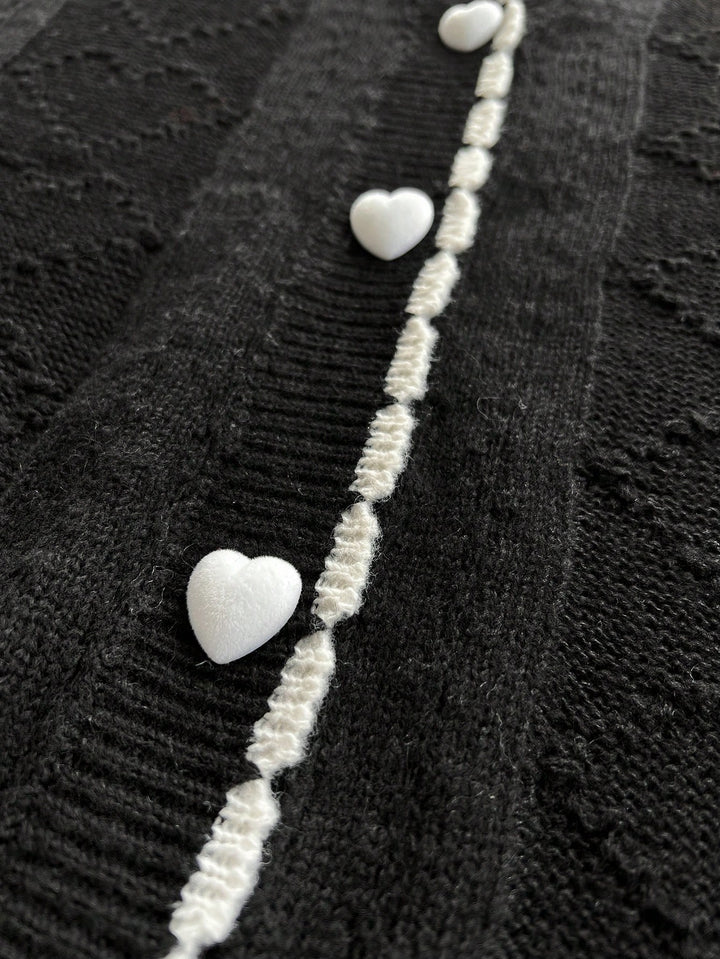 Cardigan SHEIN, negru