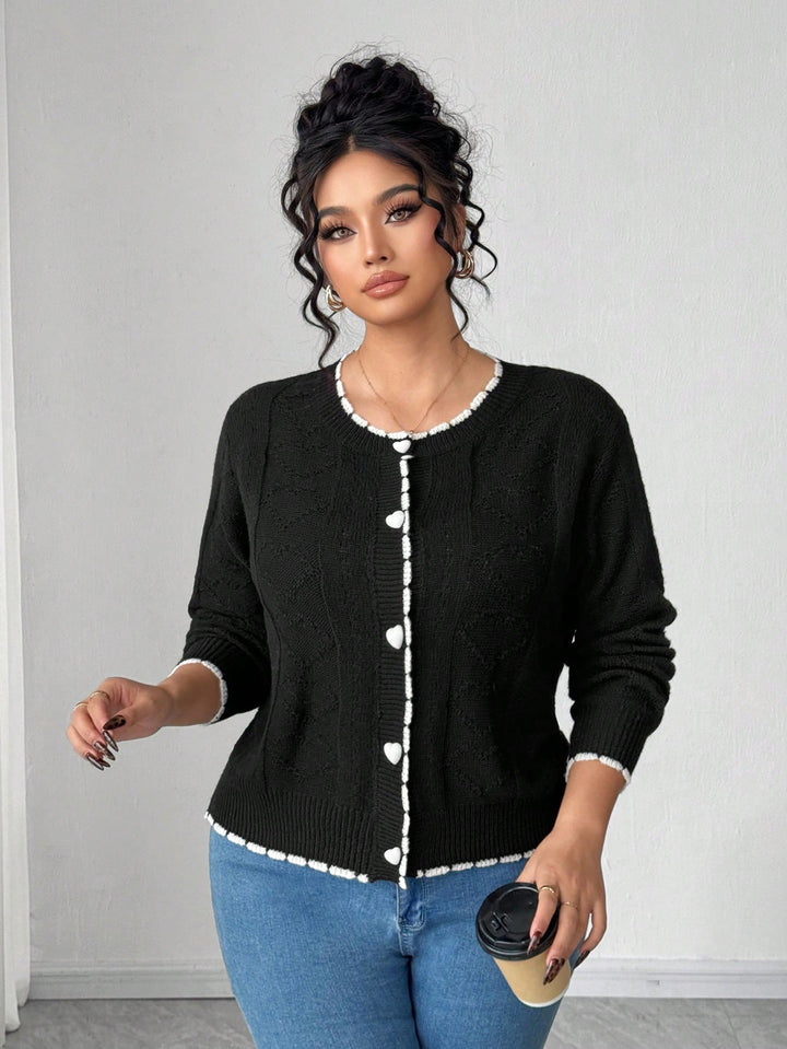 Cardigan SHEIN, negru