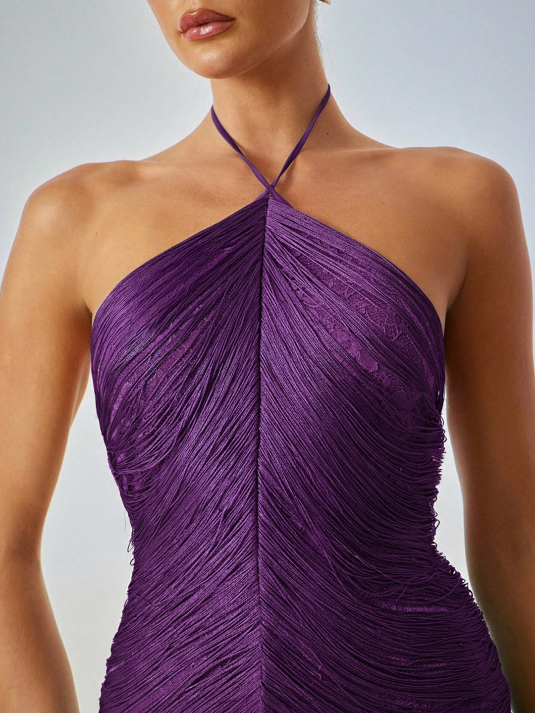 SHEIN mini ruha, bordó