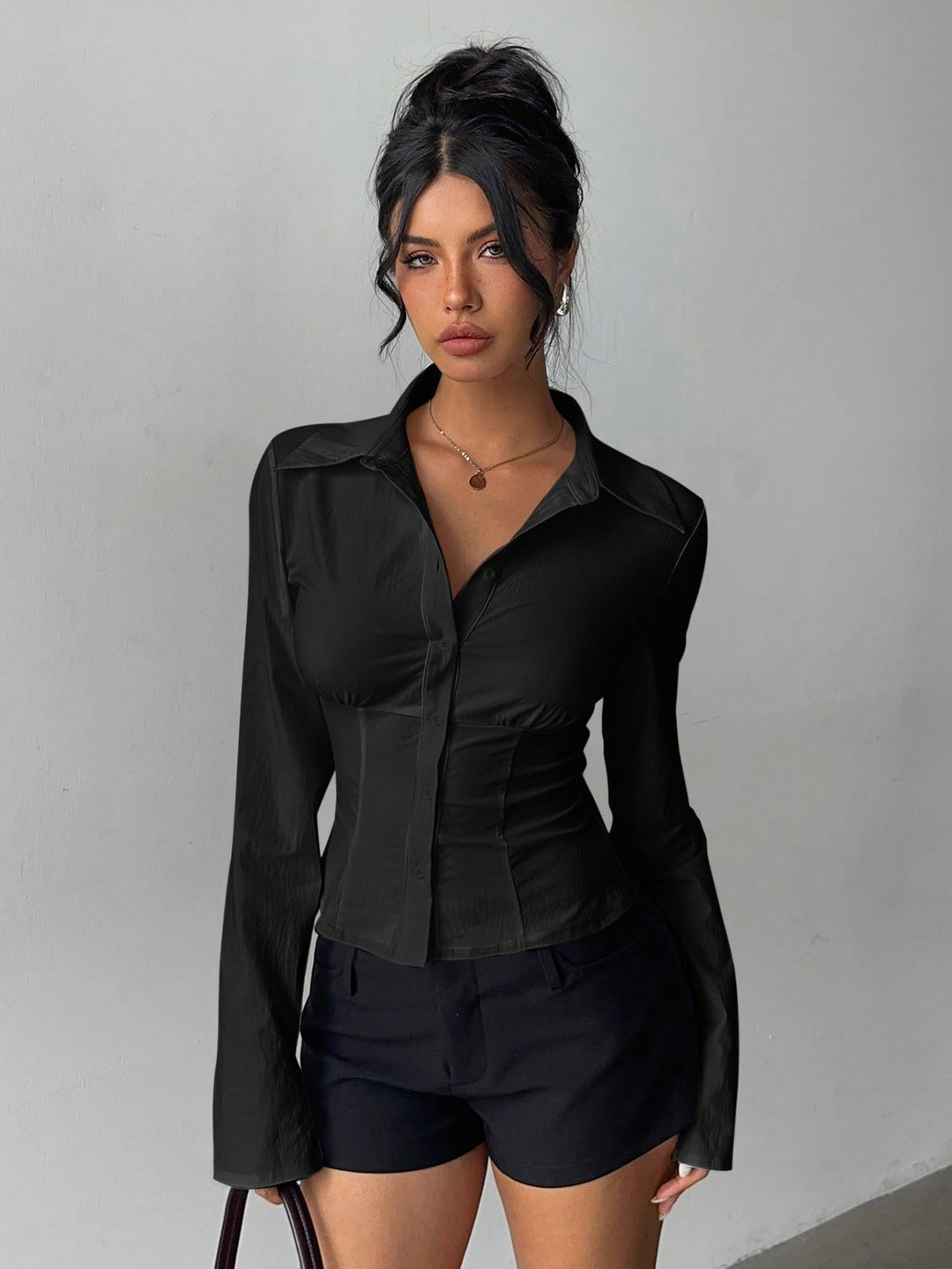 Bluza SHEIN, negru
