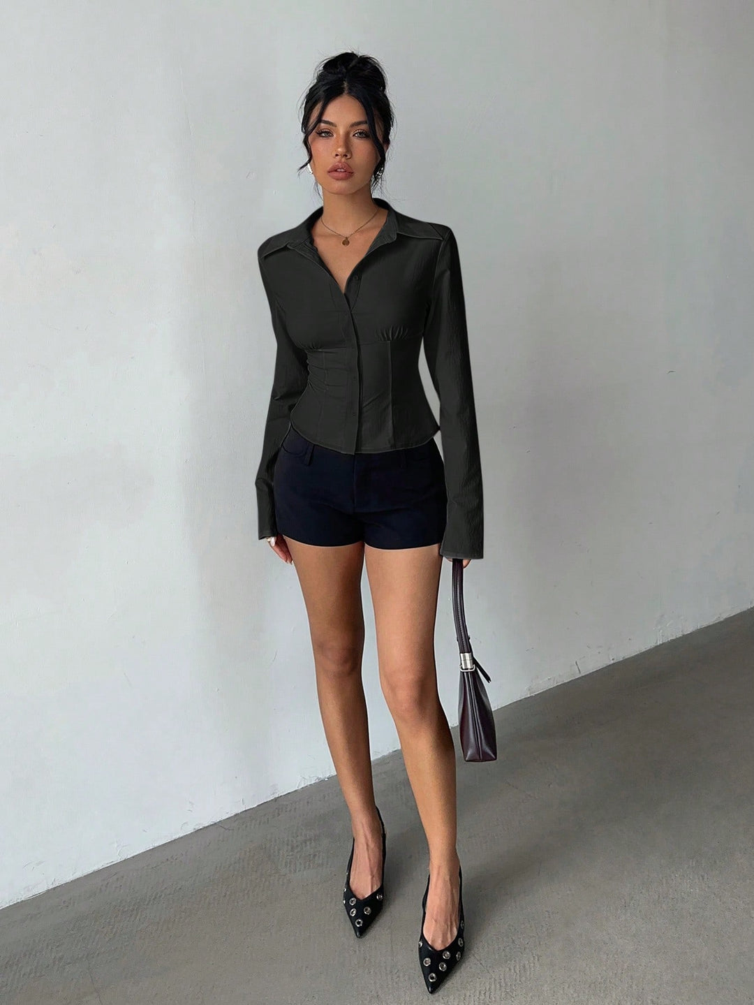 Bluza SHEIN, negru