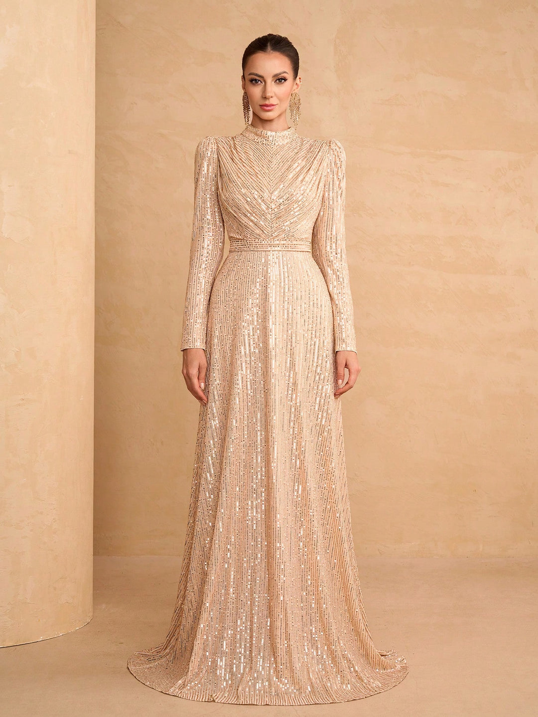 Rochie SHEIN, auriu