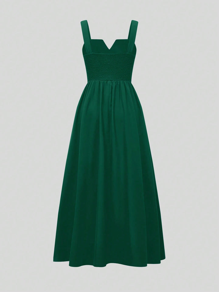 Rochie maxi SHEIN, verde