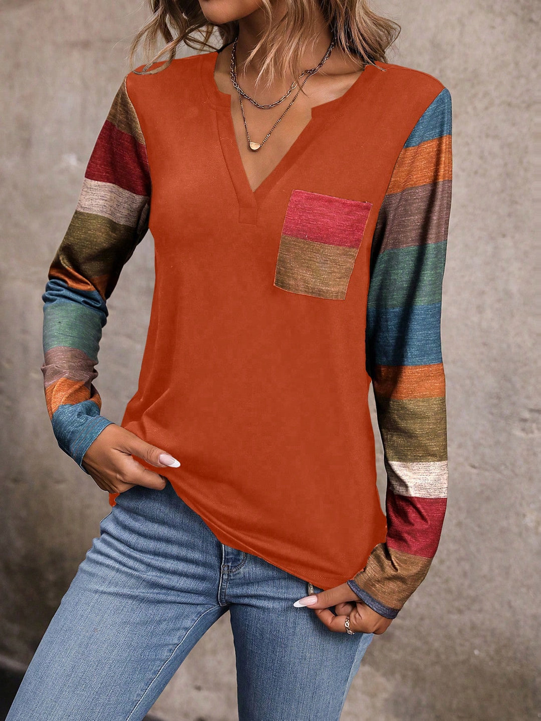 SHEIN Blouse, mixed colours