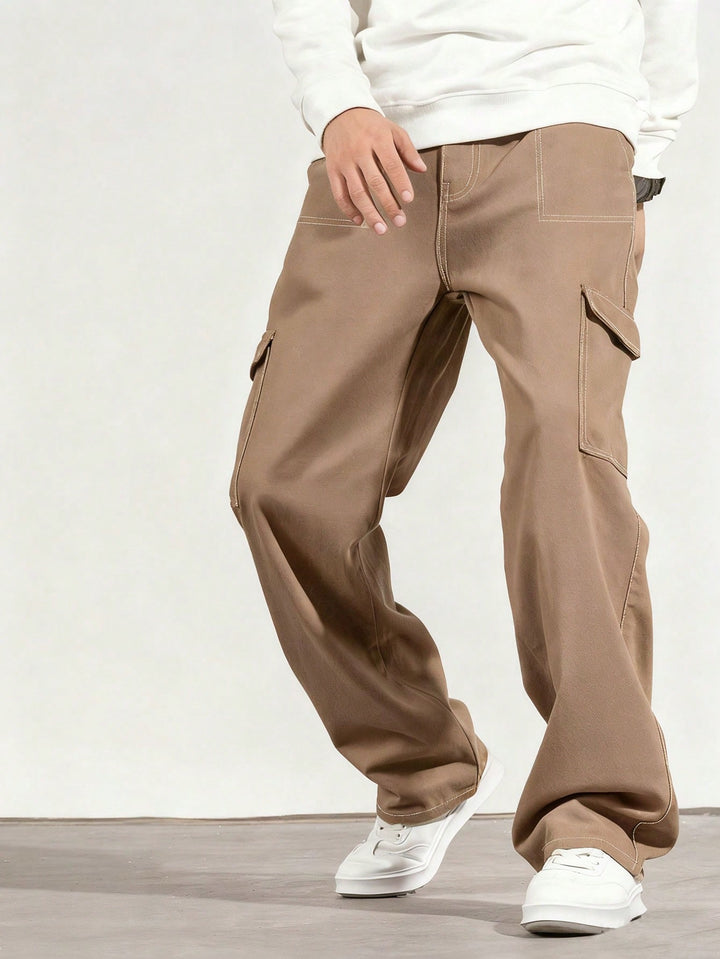 Pantaloni SHEIN, kaki