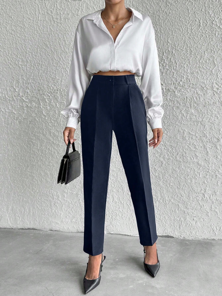 Pantaloni SHEIN, albastru