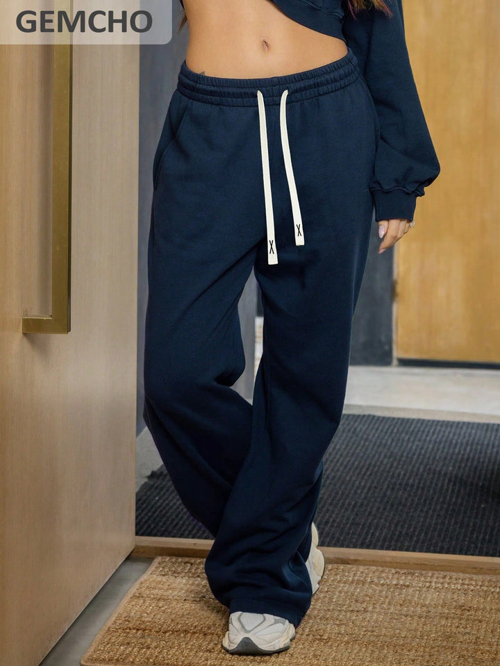 Pantaloni SHEIN, albastru