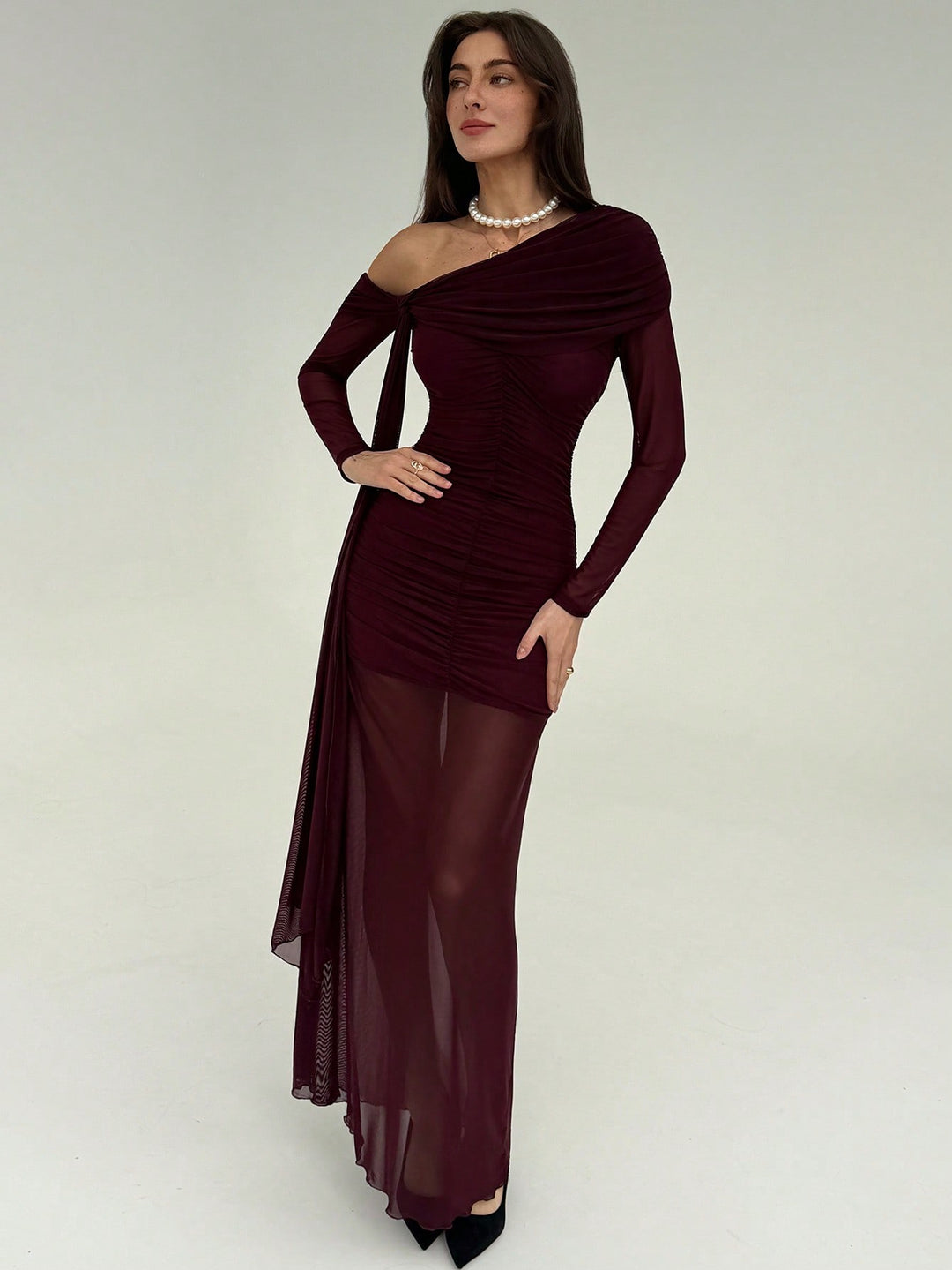 Rochie maxi SHEIN, mov