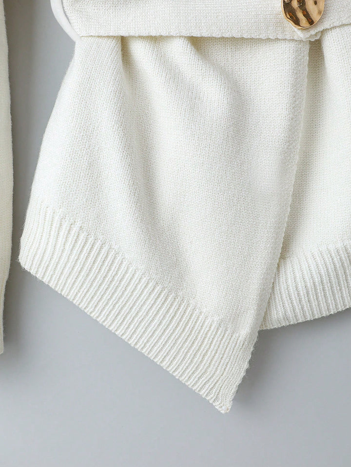 Cardigan SHEIN, alb