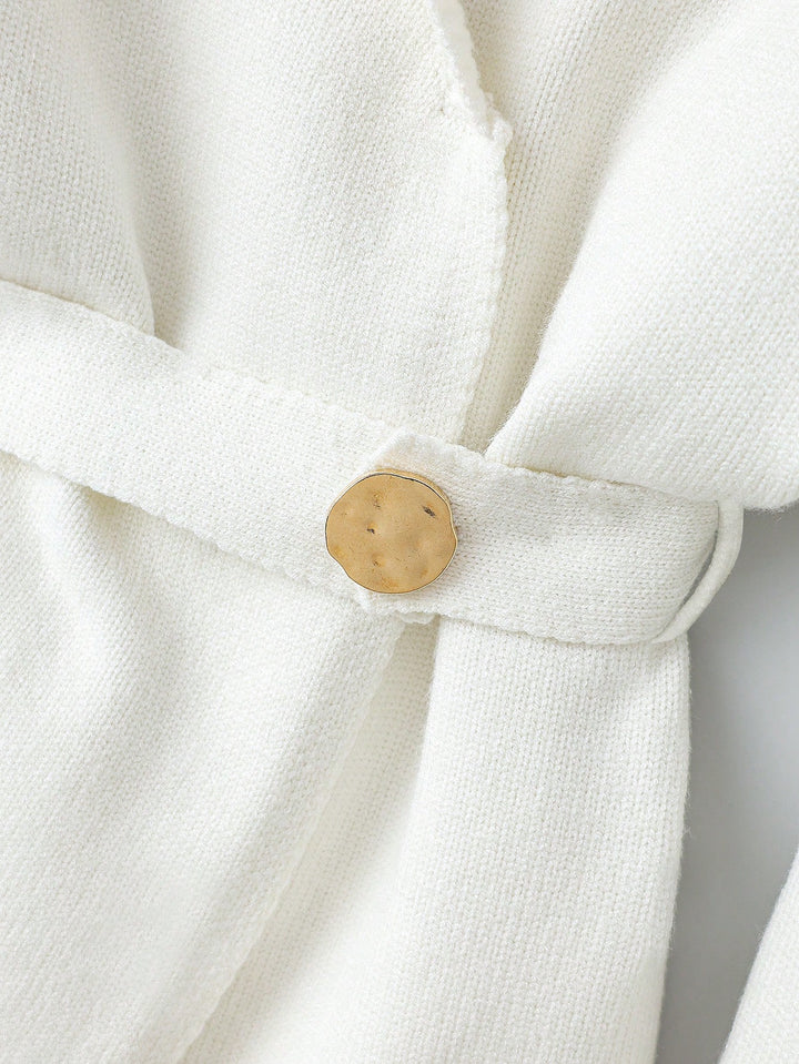 Cardigan SHEIN, alb