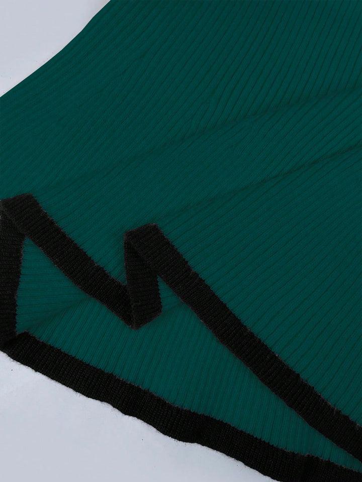 Pulover SHEIN, verde