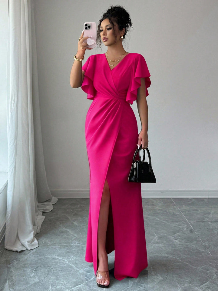 Rochie maxi SHEIN, roz