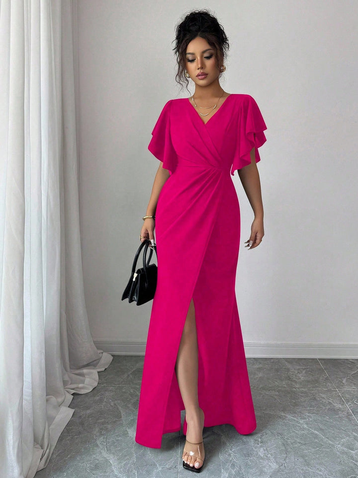 Rochie maxi SHEIN, roz