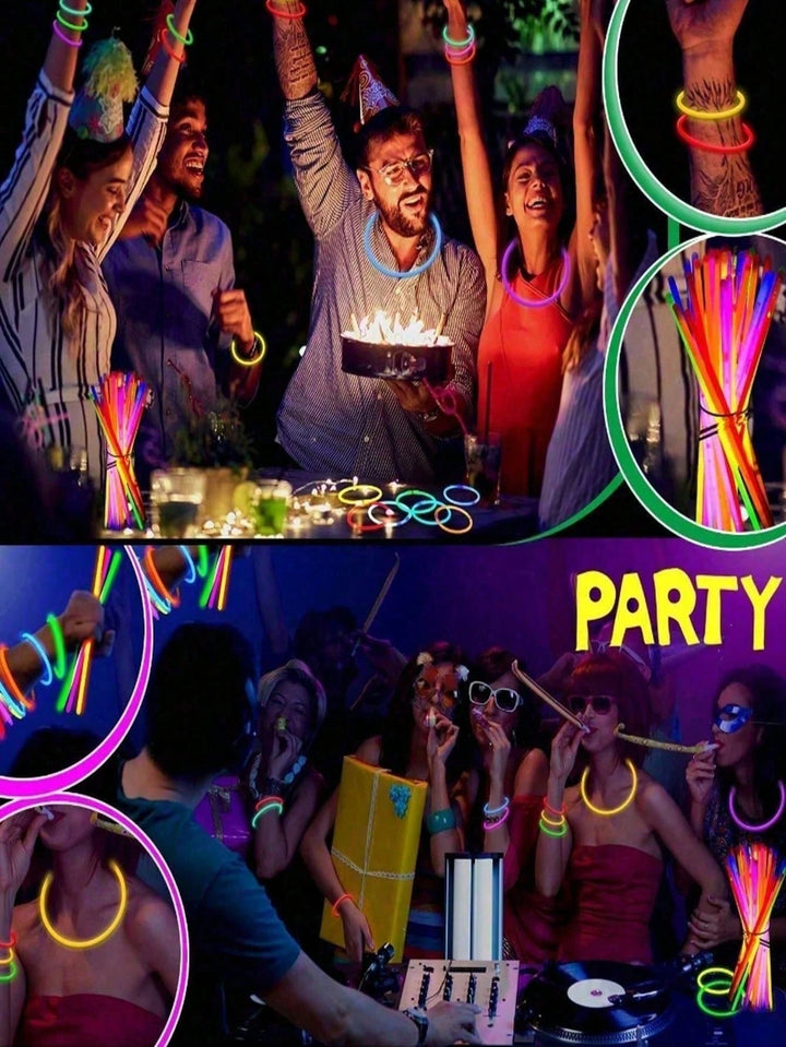 Set brățări luminoase SHEIN, mix culori