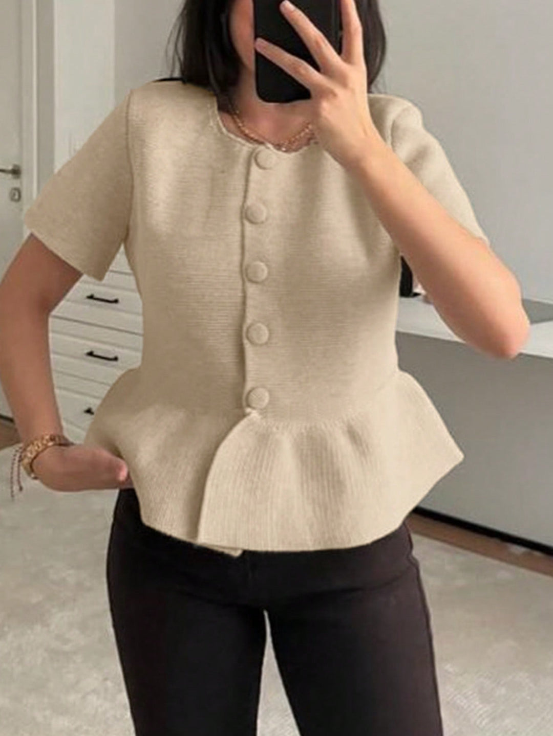 Cardigan SHEIN, portocaliu