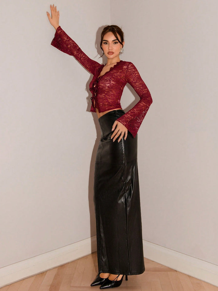 SHEIN blúz, piros